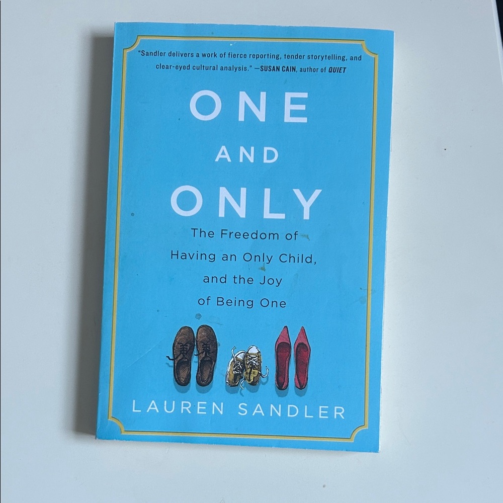 One and Only by Lauren Sandler Book